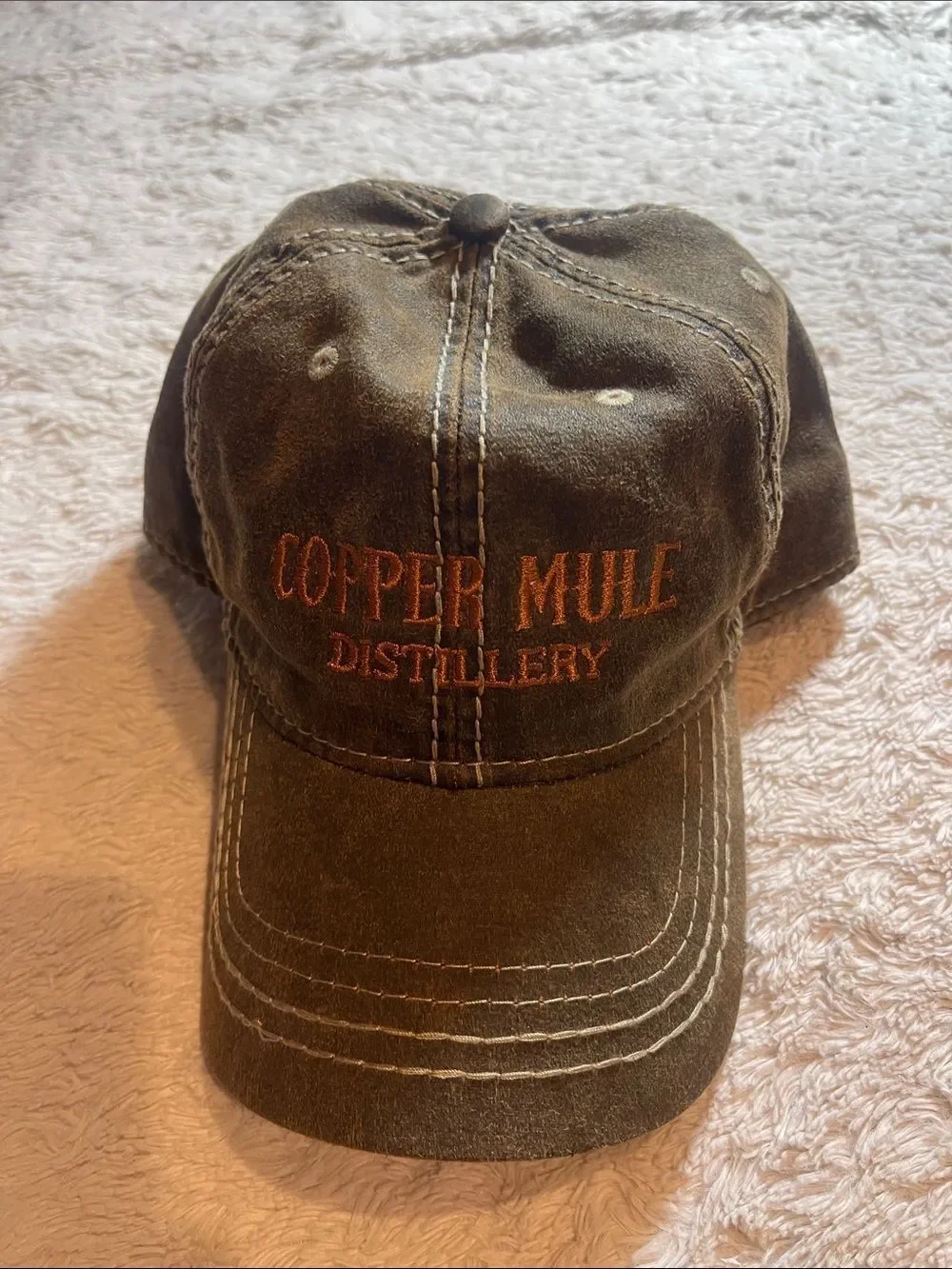Copper Mule Distillery Embroidered Baseball Cap -
